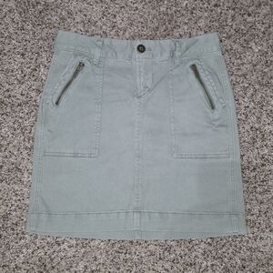 Awesome Green Utility Skirt with Zippers from OLD NAVY Size 2